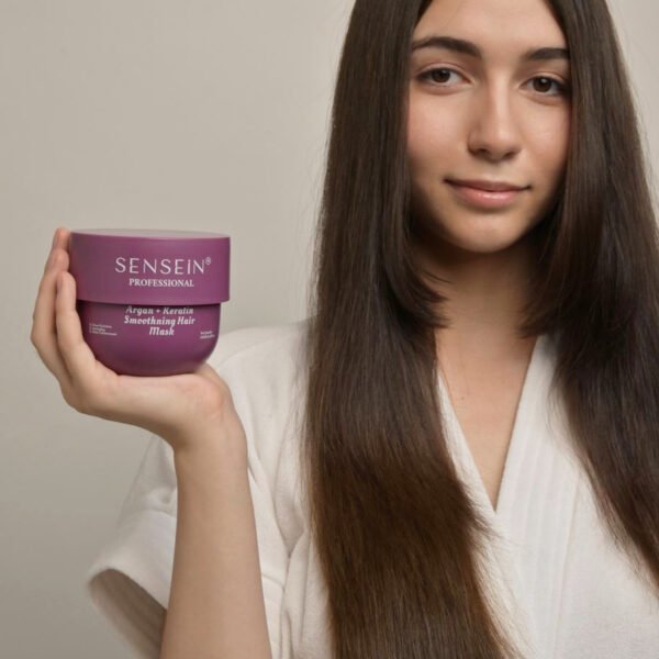 Argan + Keratin Smoothning Hair Mask 250gm - Image 3