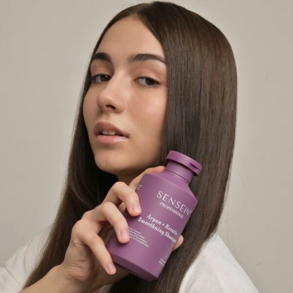 Argan + Keratin Smoothning Shampoo 300ml - Image 3