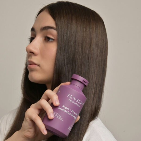 Argan + Keratin Smoothning Shampoo 300ml - Image 2